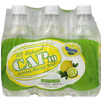 Cap10 Lemon-Lime Sparkling Mineral Water, 120 fl oz, (Pack of 4)