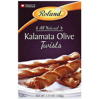 Roland Kalamata Olive Twists, 3.53 oz, (Pack of 12)