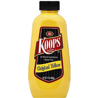 Koops' Original Yellow Mustard, 12 oz, (Pack of 12)