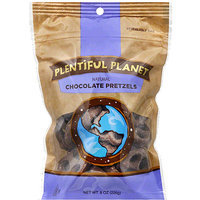Plentiful Planet Natural Chocolate Pretzels, 8 oz, (Pack of 6)