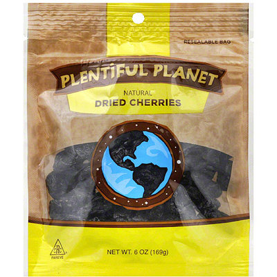 Plentiful Planet Dried Cherries, 6 oz, (Pack of 6)