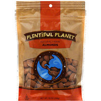 Plentiful Planet Raw Almonds, 10 oz, (Pack of 6)