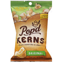 Pop'd Kerns Original Popcorn, 7 oz, (Pack of 12)