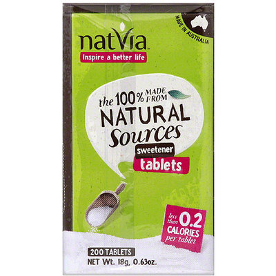 Natvia 200 count, 0.63 oz, (pack of 18)