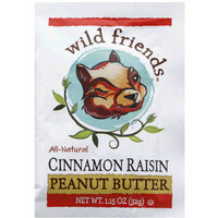 Wild Friends All-Natural Cinnamon Raisin Peanut Butter, 1.15 oz, (Pack of 10)