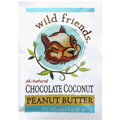 Wild Friends hocolate Coconut Peanut Butter, 1.15 oz, (Pack of 10)