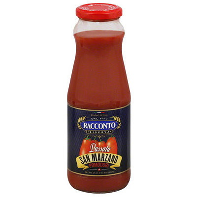 Racconto Risevera Passata San Marzano Pomodori Sauce, 24 oz, (Pack of 12)