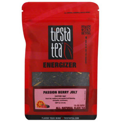 Tiesta Tea on Berry Jolt All-Natural Black Tea, 1.5 oz, (Pack of 6)