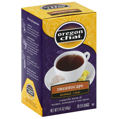 Oregon Chai bal Chai Tea Bags, 20 count, 1.41 oz, (Pack of 6)