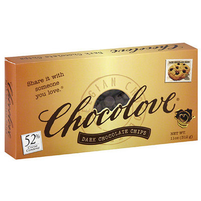 Chocolove Dark Chocolate Chips, 11 oz, (Pack of 12)