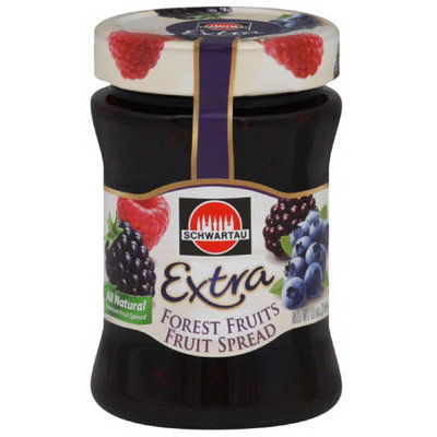 Schwartau Extra Forest Fruits Fruit Spread, 12 oz, (Pack of 10)