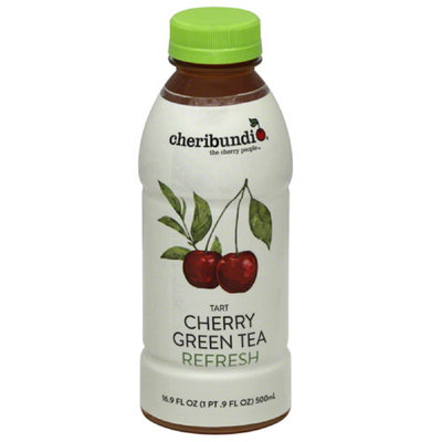 Cheribundi erry Green Tea, 16.9 fl oz, (Pack of 12)