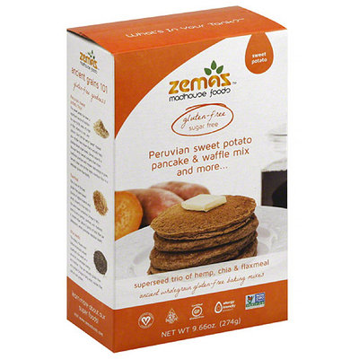Zema's ian Sweet Potato Pancake & Waffle Mix & More, 9.66 oz, (Pack of 6)