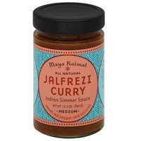 Maya Kaimal Jalfrezi Curry Medium Indian Simmer Sauce, 12.5 oz, (Pack of 6)