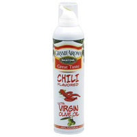 Mantova Grand'Aroma Chili Flavored Extra Virgin Olive Oil, 8 fl oz, (Pack of 6)