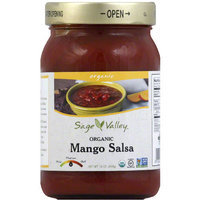 Sage Valley Organic Mango Salsa, 16 oz, (Pack of 12)