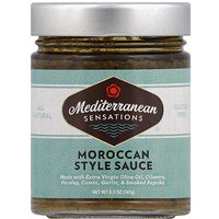 Mediterranean Sensations Moroccan Style Sauce, 8.5 oz, (Pack of 6)
