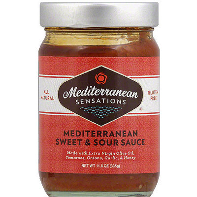 Mediterranean Sensations Mediterranean Sweet & Sour Sauce, 11.8 oz, (Pack of 6)