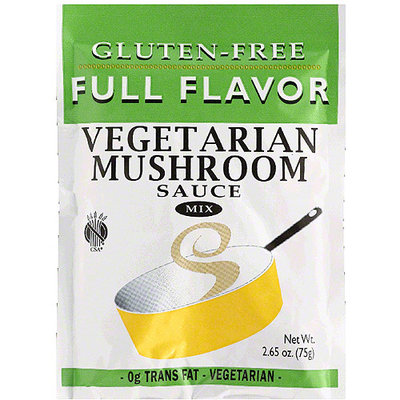 Full Flavor Vegetarian Mushroom Sauce Mix, 2.65 oz, (Pack of 8)