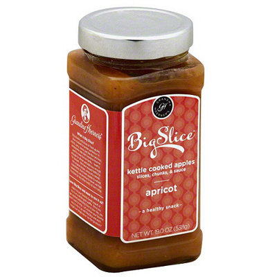 Big Slice Apricot Kettle Cooked Apples, 19 oz, (Pack of 6)