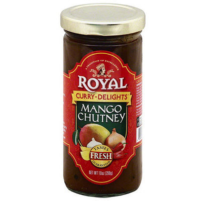 Royal Curry-Delights Mango Chutney, 10 oz (Pack of 6)