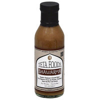 Teta Foods Shawarma Gourmet Marinade & Cooking Sauce, 12 fl oz, (Pack of 12)