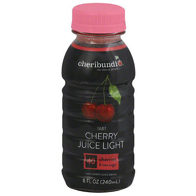 Cheribundi Tart Cherry Juice Light, 8 fl oz, (Pack of 12)