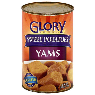 Glory Foods Sweet Potatoes Yams, 40 oz, (Pack of 12)