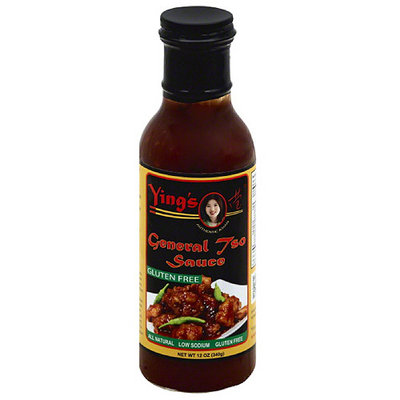 Yings Ying's Gluten Free General Tso Sauce, 12 oz, (Pack of 6)
