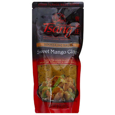 House of Tsang Sweet Mango Ginger Simmering Sauce, 8 oz (Pack of 12)