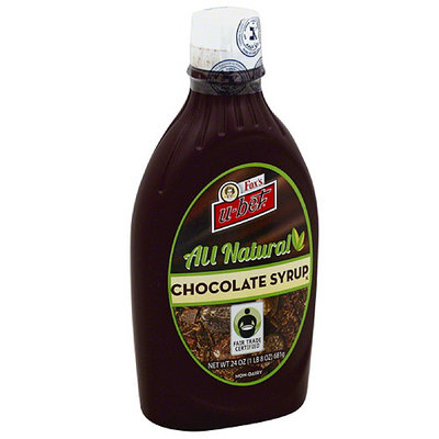 Fox Ubet Fox's U-Bet All Natural Chocolate Syrup, 24 oz, (Pack of 12)