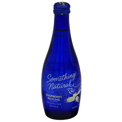 Something Natural Raspberry Keylime Sparkling Water, 11 fl oz (Pack of 12)