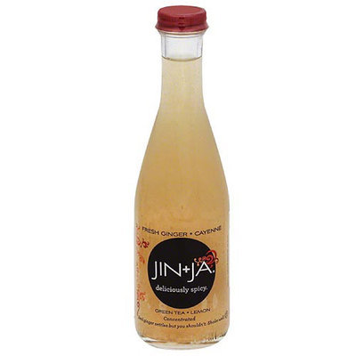 Jin + Ja Jin+Ja Deliciously Spicy Fresh Ginger Cayenne Green Tea Lemon, 6.3 fl oz, (Pack of 12)