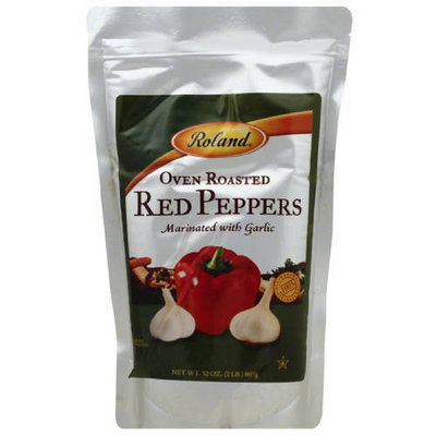 Roland Oven Roasted Red Peppers, 32 oz, (Pack of 6)