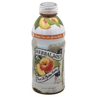 Herbal Mist Peach Tea Made with Yerba Mate, 20 fl oz, (Pack of 12)
