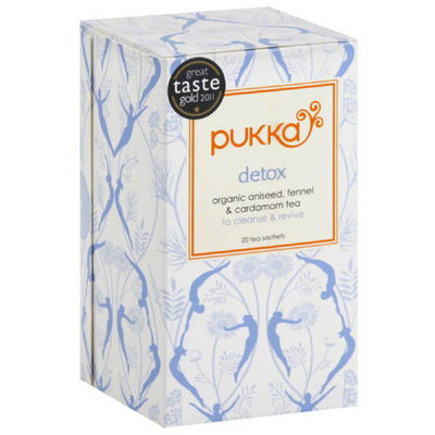 Pukka Herbs Pukka Detox Herbal Tea, 1.41 oz, (Pack of 6)