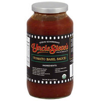 Uncle Steves Uncle Steve(')s Tomato Basil Sauce, 25 oz, (Pack of 6)