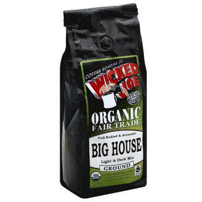 Wicked Joe Coffee Wicked Joe Big House Light & Dark Mix Ground Coffee, 12 oz, (Pack of 6)