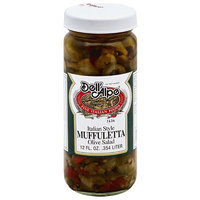 Dell Alpe Dell' Alpe Italian Style Muffuletta Olive Salad, 12 fl oz, (Pack of 12)