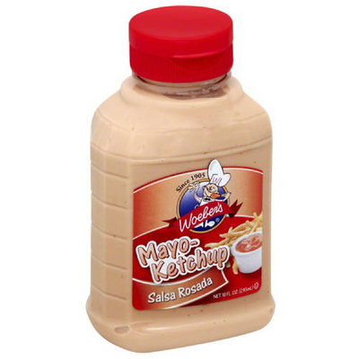 Woeber Woeder's Salsa Rosada Mayo-Ketchup, 10 oz, (Pack of 6)