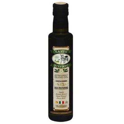 Santos Stefano Santo Stefano Unfiltered Extra-Virgin Olive Oil, 8.45 fl oz, (Pack of 6)
