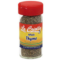 La Criolla Whole Thyme, 1.25 oz, (Pack of 12)
