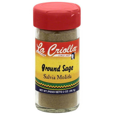La Criolla Ground Sage, 2 oz, (Pack of 12)