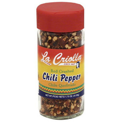 La Criolla Red Crushed Chili Pepper, 1.75 oz, (Pack of 12)