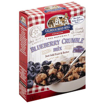 Calhoun Bend Mill Premium Blueberry Crumble Mix, 8 oz, (Pack of 6)