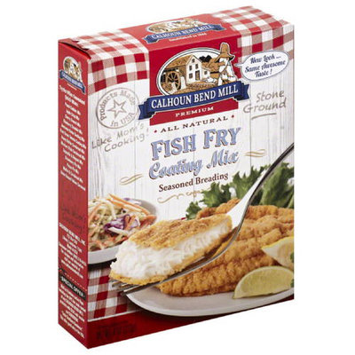 Calhoun Bend Mill Premium Fish Fry Coating Mix, 8 oz, (Pack of 6)