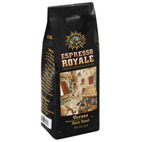 Espresso Royale Verona Dark Roast Coffee Beans, 12 oz, (Pack of 6)