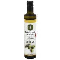Enzo Olive Oil Co Enzo's Table Organic California Extra Virgin Olive Oil, 16.9 fl oz, (Pack of 12)