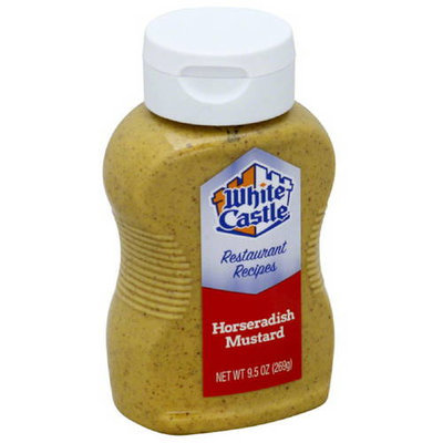 White Castle Horseradish Mustard Sauce, 9.5 oz, (Pack of 6)