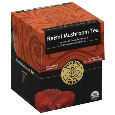 Buddha Teas Reishi Mushroom Tea, 0.83 oz, (Pack of 6)